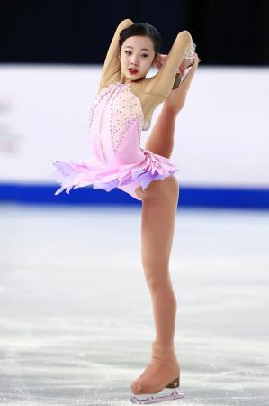 本田真凜ＳＰ２位、樋口新葉は５位 世界ジュニア