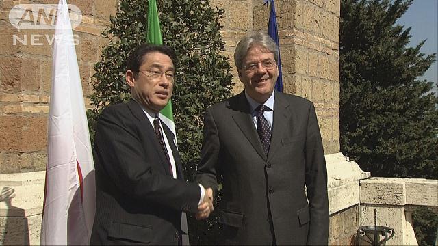 日伊外相が会談 北朝鮮問題への連携強化を確認