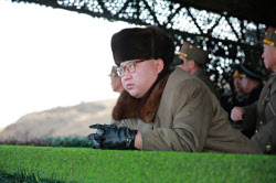 金正恩氏が演習視察 韓国への上陸など想定