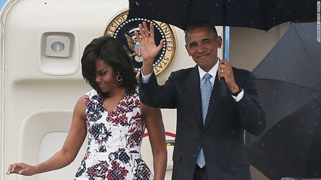 米大統領、キューバに到着 ８８年ぶりの訪問