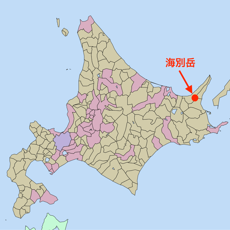 北海道・海別岳で山スキー客３人遭難、１人死亡
