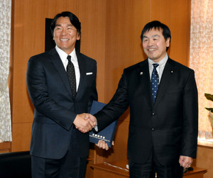 松井秀喜氏、東京五輪ＰＲへ 国際会議アンバサダーに