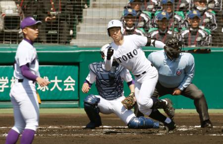 東邦エース藤嶋11Ｋ「狙ってない」完封目前で降板