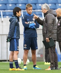 本田からハーフナー アシスト任せろ！ホットライン開通へ意欲