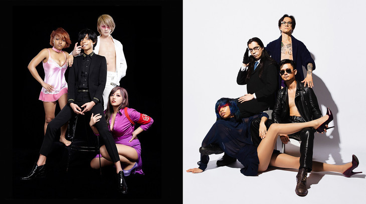 女王蜂VS獄門島一家、4曲入りスプリットシングル発表