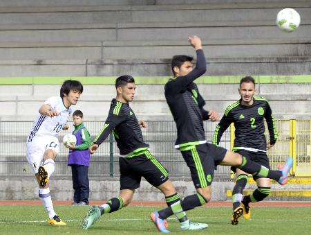 手倉森Ｊ、ロンドン五輪覇者メキシコ破る 中島＆南野弾！