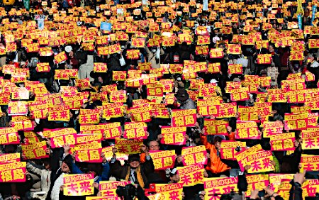 脱原発求め3万5000人