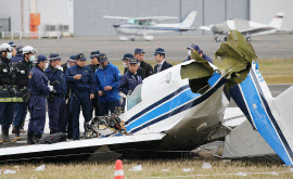 滑走路や機体を検証 八尾空港の小型機墜落事故