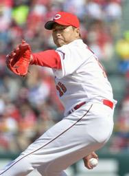 広島粘りの黒田７回９安打も１失点「ヒットはＯＫ」