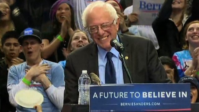 サンダース氏が３戦全勝