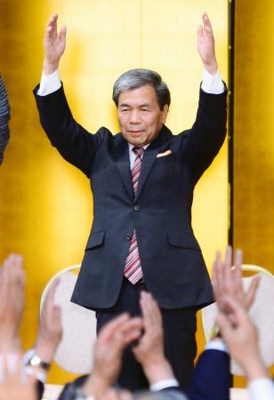 熊本知事選、無所属の蒲島氏が3選