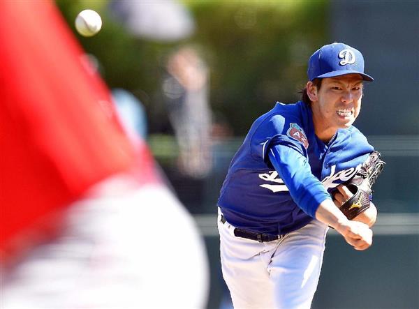 マエケン６回途中４安打３失点も安定感光る「うまくゲーム作れた」