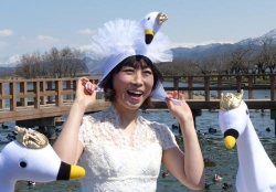 水森かおり 新曲「越後水原」ご当地で「ニヤニヤして歌ってしまった」