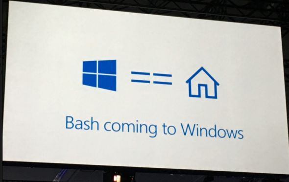 米マイクロソフトがBash on Windowsを発表、その目的は