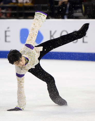 世界選手権 羽生、まさかの転倒 フェルナンデスV