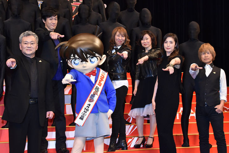 天海祐希、「名探偵コナン」イベントで池田秀一＆古谷徹に口説かれ赤面