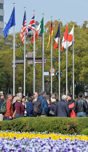 指導者訪問、「広島宣言」明記へ=G7外相会合、10日に開幕