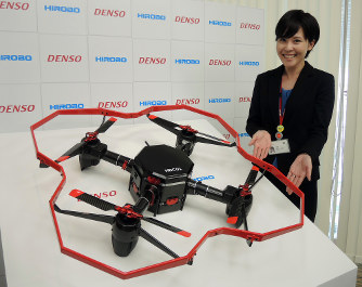 デンソー、インフラ点検用のドローン開発