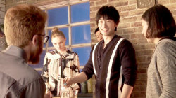 ディーン・フジオカ、外国人キャストと英語で談笑