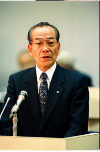 連合の初代会長、山岸章さん死去 86歳