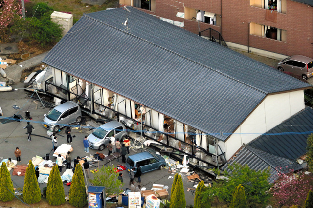 阿蘇、熊本で震度6強相次ぐ 新たに6人死亡