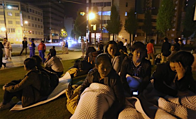 阿蘇、熊本で震度6強相次ぐ 新たに7人死亡