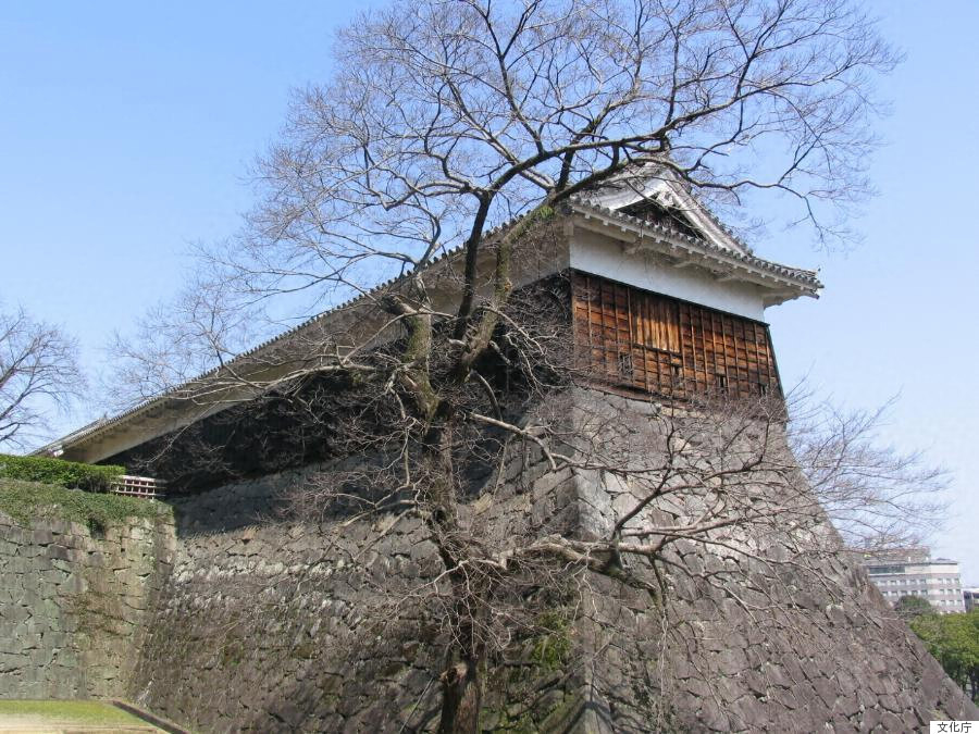 熊本城、加藤清正の築城当初から残る二つの櫓が倒壊【熊本地震】