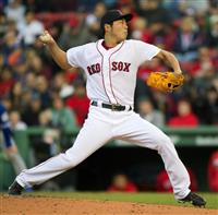 上原「攻めていく」=米大リーグ・レッドソックス