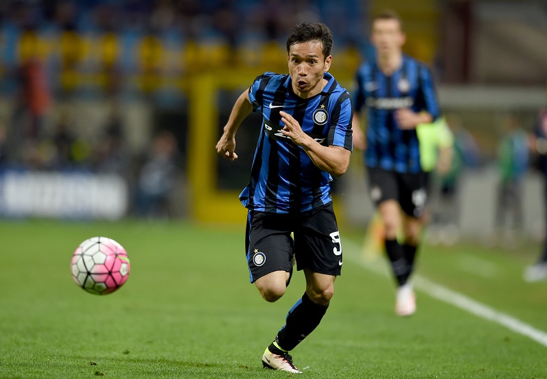 イタリアで頑張る姿を被災地へ…長友「元気や希望を届けられたら」