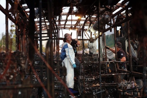 バス爆発で21人負傷=テロか、衝突激化の恐れ-エルサレム