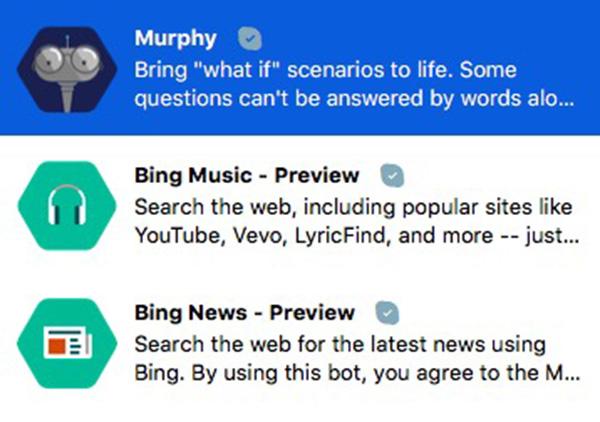 言葉のみでは質問回答不可能な場合に回答する「Skypeボット」、Mac/Web版登場