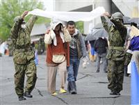 １６日も震度７、初の同時観測も判明…揺れ７００回超、大雨の恐れ厳戒