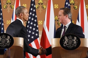 米英関係、英ＥＵ加盟で強化 離脱なら貿易交渉に影響も＝米大統領