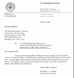 iPhoneロック解除問題、米司法省がNY州でも訴訟取り下げ