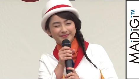 平祐奈、苦手なウインクを生披露!「できないんですよ」 「コクーンシティ」2代目市長トークショー2