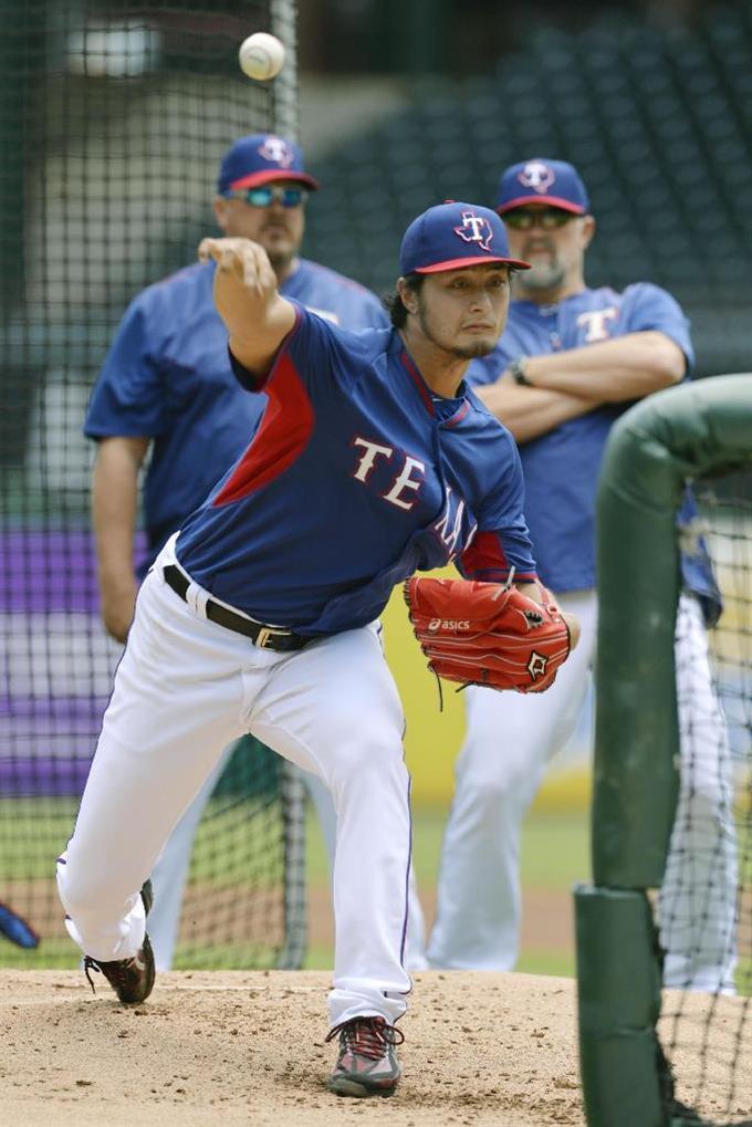 ダル、フリー打撃登板 「１６１キロ出ているんじゃないか」と速球に感嘆の声