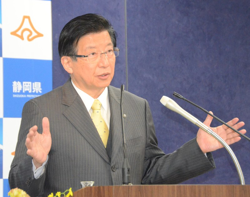 川勝知事、オスプレイ搭乗断る…訓練などに不満