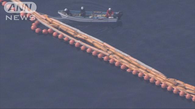 「制限域解除を」 辺野古の浮具撤去開始 ／沖縄