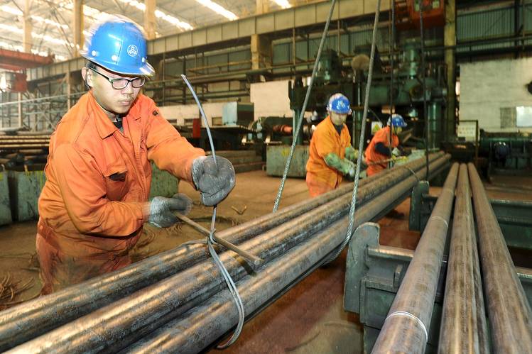 中国製造業、4月にやや失速