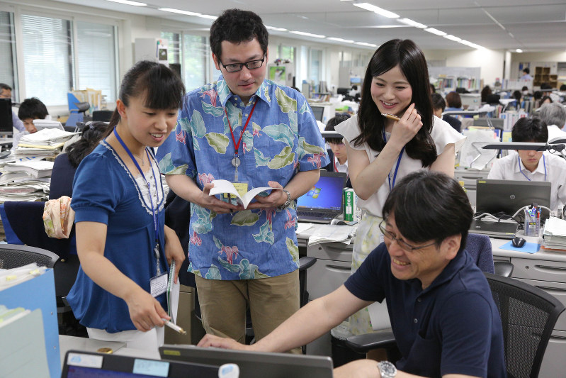 クールビズ:始まる 今年は９月末まで