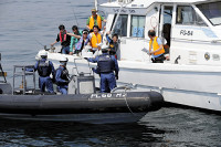 ゴムボートで英虞湾巡回 海保 2016年05月02日