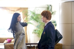 菜々緒、“ドS黒王子”山崎賢人に強烈ビンタ！ 『オオカミ少女と黒王子』