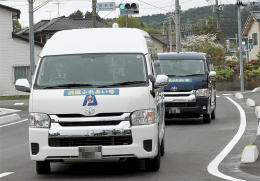 津波被災地で新乗り合いタクシー実証運行へ