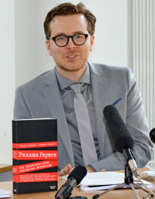 安全のために合同取材 パナマ文書入手の記者が会見